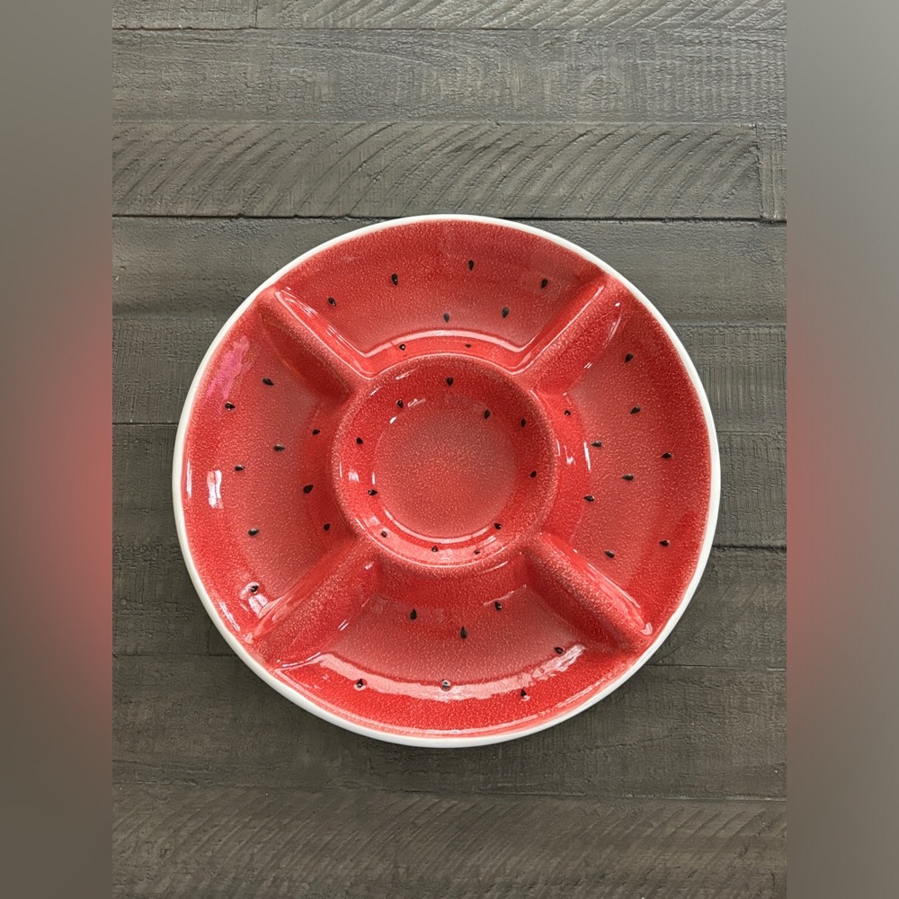 Williams Sonoma Watermelon Chip & Dip Platter